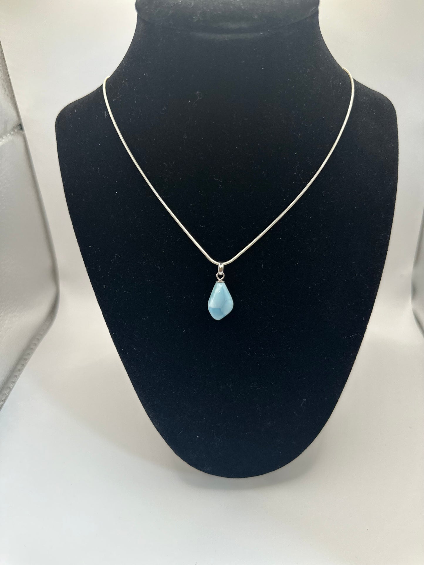 Larimar pendant