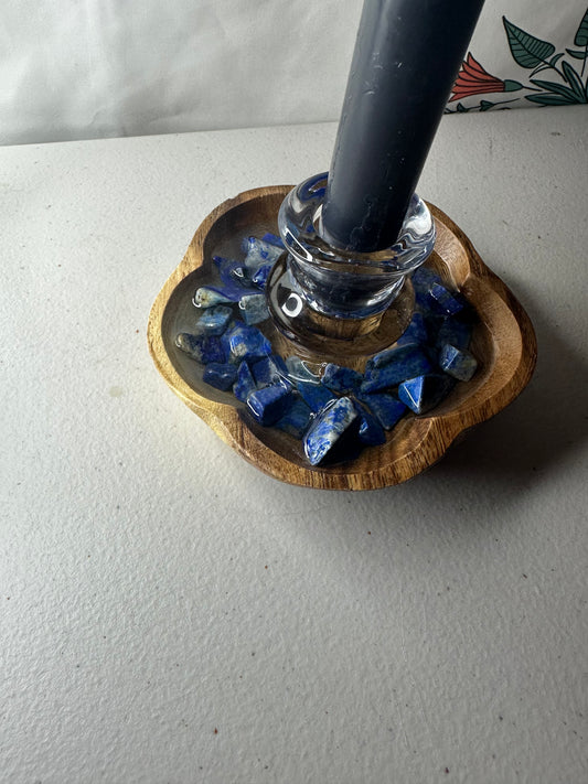 Lapis Lazuli Candle holder