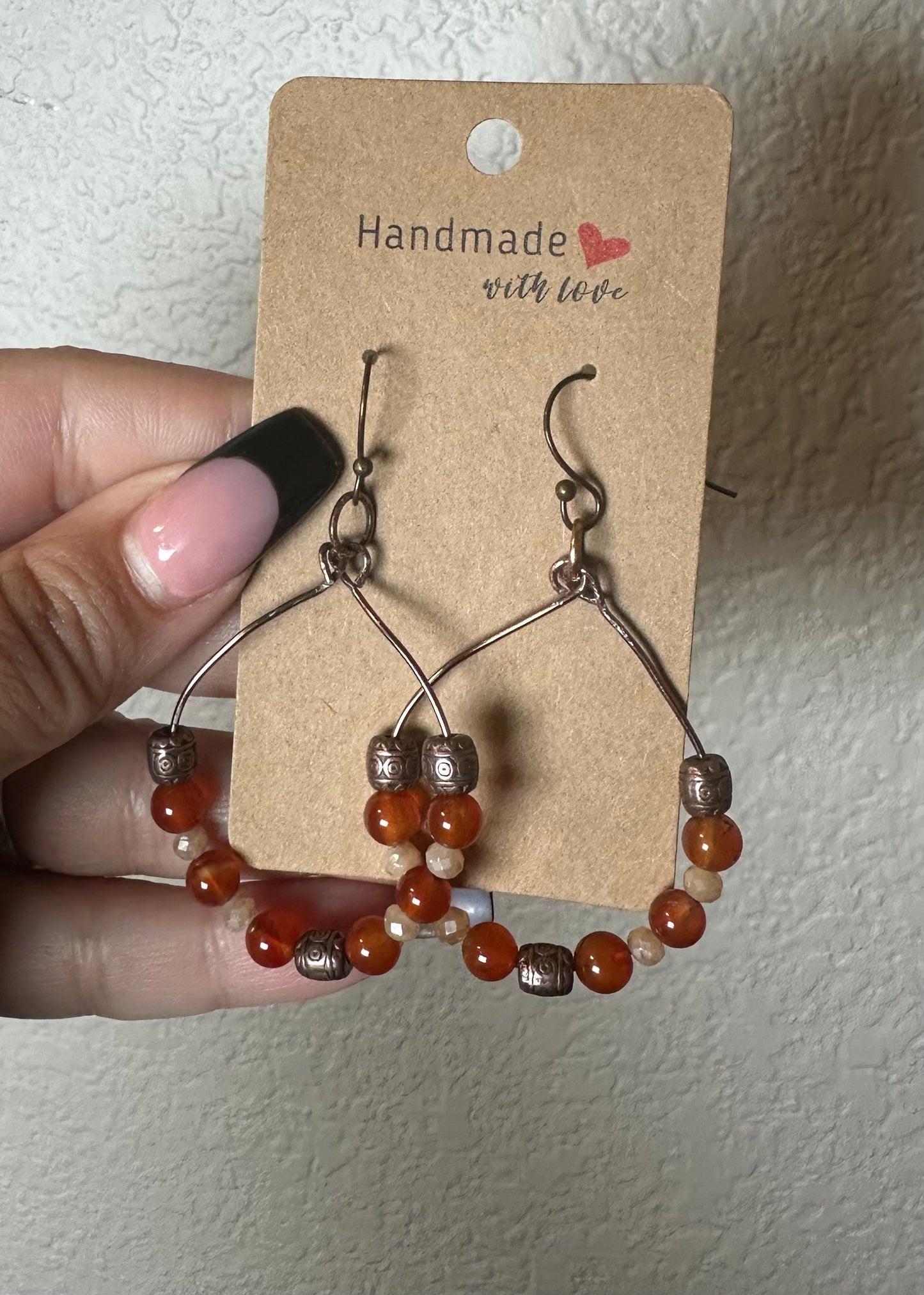 Carnelian earrings