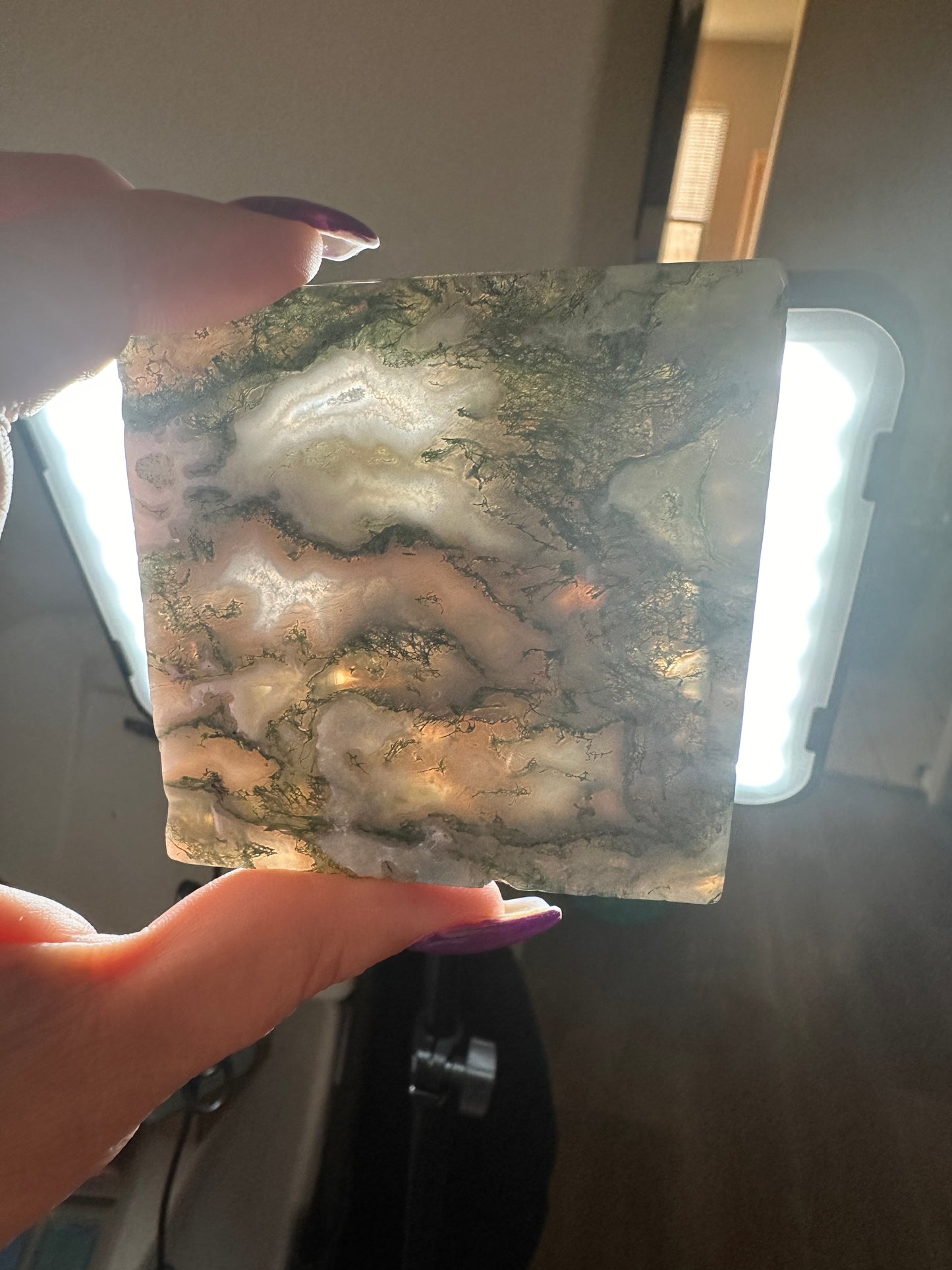 Moss Agate slab