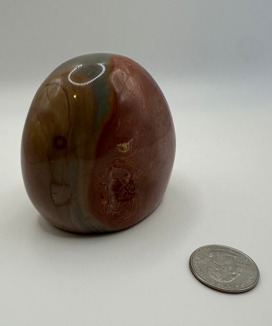 Polychrome jasper freeform