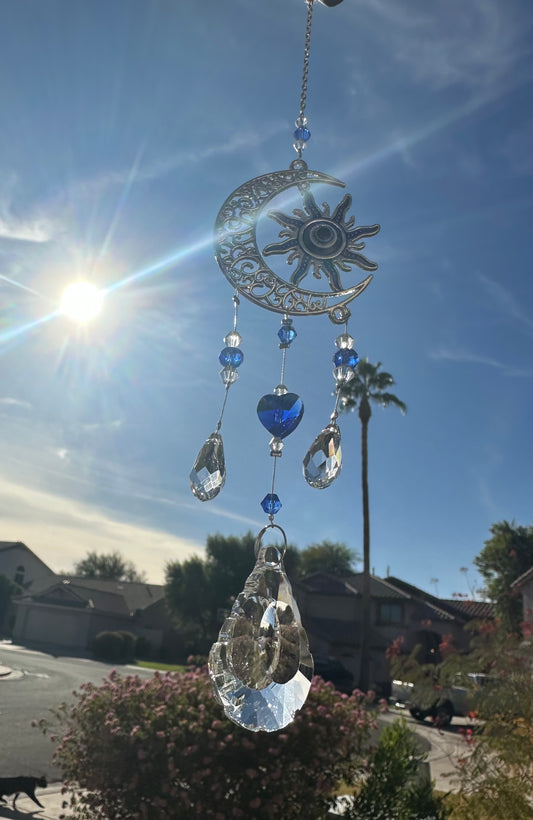 Evil eye suncatcher