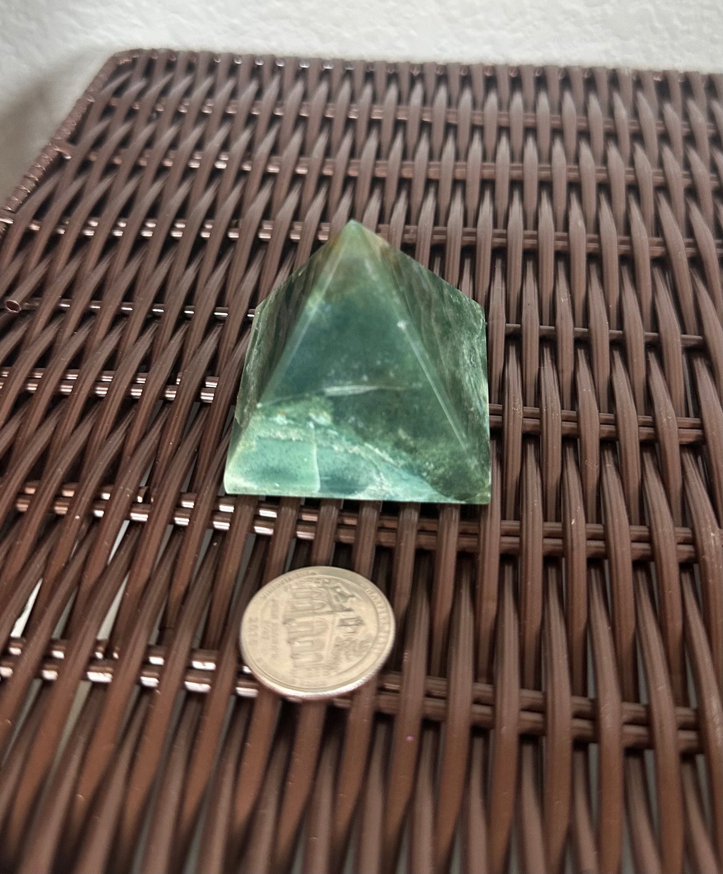 Ocean jasper Pyramid