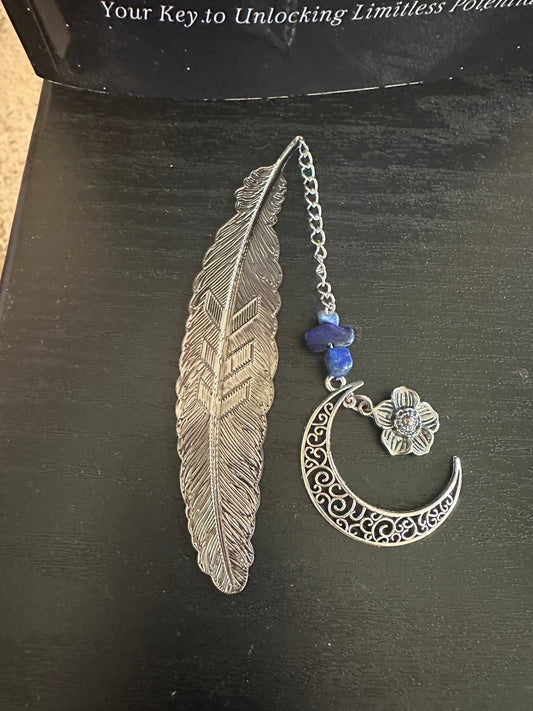 Lapis lazuli bookmark