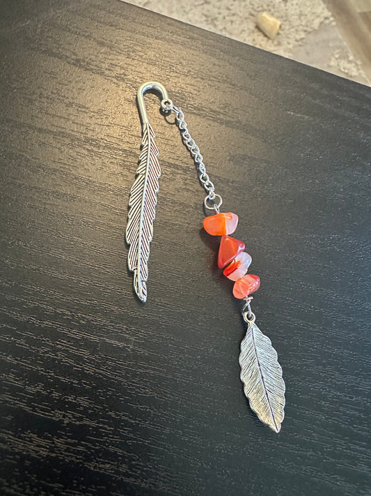 Fire quartz bookmark